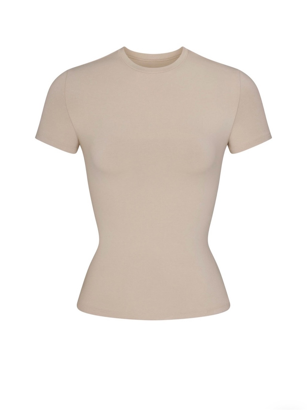 SKIMS Cotton Jersey T-Shirt Stone Size Small